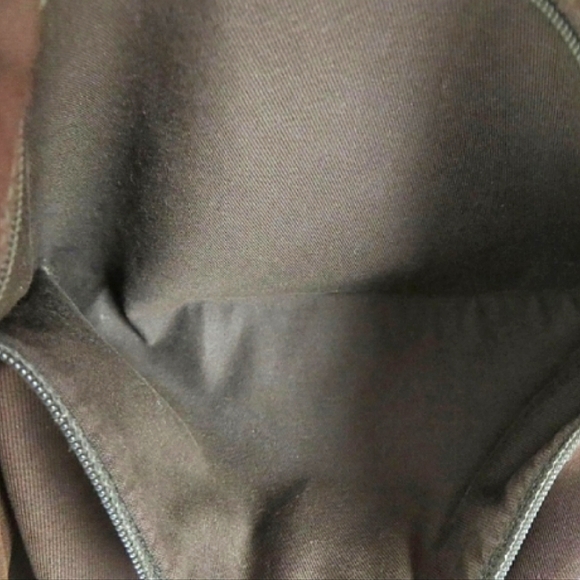 ๐ GUCCi ยฎ๏ธ Brown Monogram Cloth & Leather Shoulder Bag Purse - Picture 4 of 16